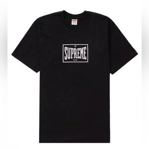 SUPREME FW23 EVERLAST TEE BLACK (NEW)